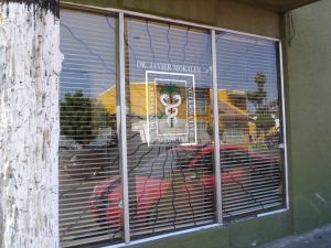 Tijuana Dentist's window Tijuana Dentist's window