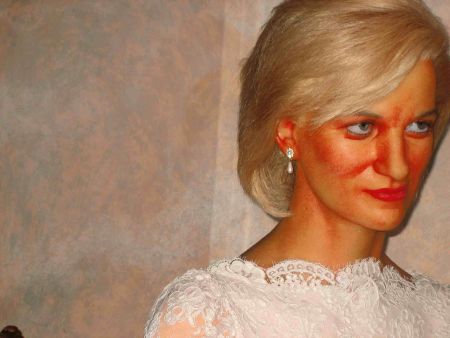 wax figure of Princess Di
