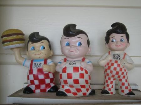 is three really enough? plastic bob's big boy collection