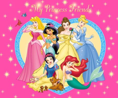 Secretly loathed by enslaved woodland creatures everywhere a collection of Disney princesses