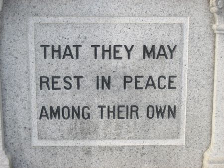 a clown gravestone