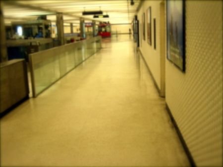 now if I can just find the exit... out of focus metro station