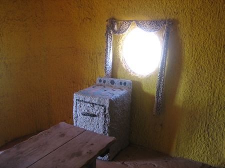 The Kitchen inside Fred Flintstone's house