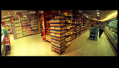 it's a little more alienating than comforting, don't you think? store aisles
