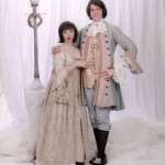 two people in Louis !V dress