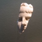 the Goddess looking through the wall