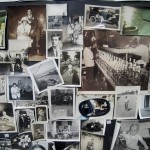 old photograph collage