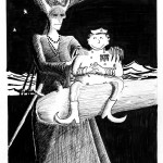 Evil Queen and her ghastly son